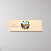 Tiki Village Leinwanddruck (Vorderseite)