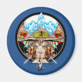 Tiki Village Magnet (Vorne)