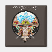 Tiki Village Magnet (Vorne)