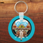 Tiki Village Schlüsselanhänger (Vorderseite)