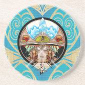 Tiki Village Untersetzer (Vorne)