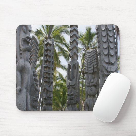 Tiki Wächter am Ort von Schutz - Mousepad (Mit Mouse)