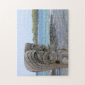 Tiki Wächter in Kona, Hawaii Puzzle (Vertikal)