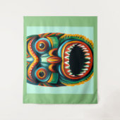 Tiki Wandteppich (Vorderseite)