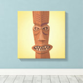 Tiki Wrapped Canvas Leinwanddruck (Insitu (Holzboden))