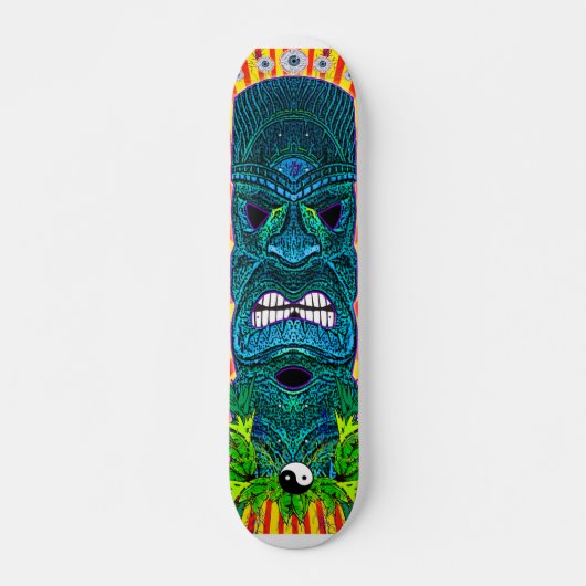 TIKI YIKI SKATEBOARD (Vorne)