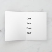 Tiki Zeit-Einladung Einladung (Innenseite)