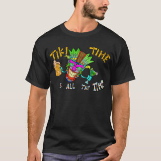 TIKI ZEIT ist die ganze Zeit T-Shirt