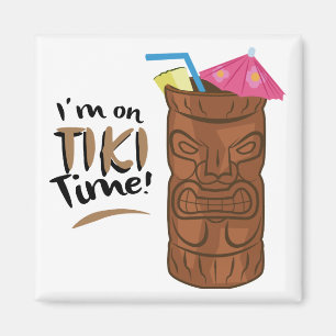 Tiki-Zeit Magnet