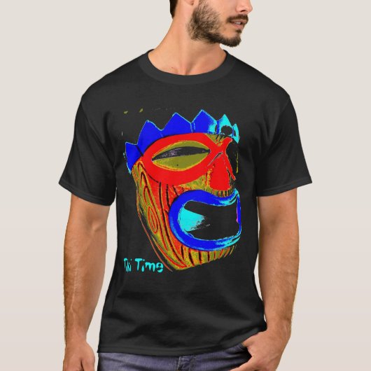 Tiki Zeit T-Shirt (Vorderseite)