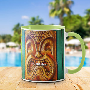 Tiki-Zeit Tropisch Vintage Retro Cool Lustig Wild Tasse