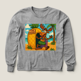 Tiki-Zeitreisender – Wild Summer Tee für Kinder