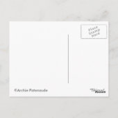 TikiGuy Postkarte (Rückseite)