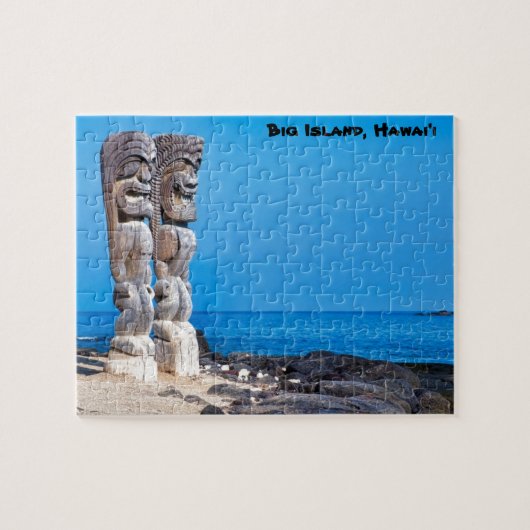 Tikis im Paradies Puzzle (Horizontal)