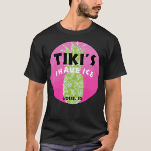 Tikis Snow Cone Shave Ice Ananas Sommer T-Shirt