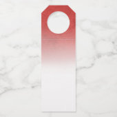 Tikorsti destilliert 7X Clean Crisp Handmade Vodka Flaschenanhänger (Rückseite)