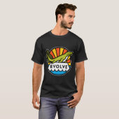 Tiktaalik: Evolviere T-Shirt (Vorne ganz)