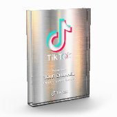 TikTok-Auszeichnung benutzerdefinierter Kanal Fotoblock (Links)