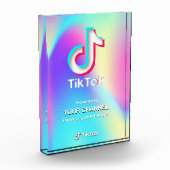 TikTok-Auszeichnung benutzerdefinierter Kanal Fotoblock (Links)