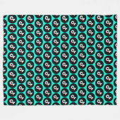 TikTok Fleece Blanket (Vorderseite (Horizontal))