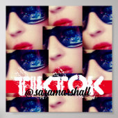 TikTok-Keepake Poster (Vorne)