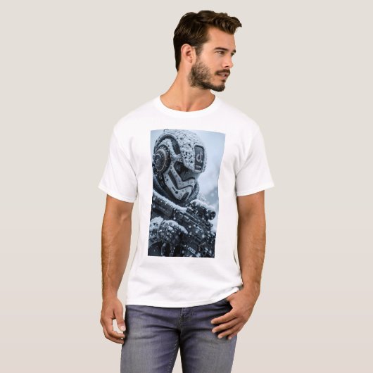 Tiktok Robot Armored Tshirt (Vorne ganz)