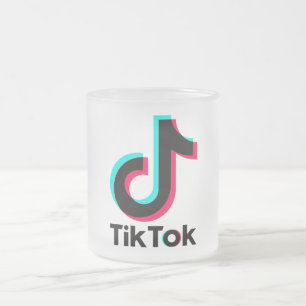 TikTok-Tasse von hoher Qualität Mattglastasse