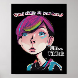 TikTok Teens Poster