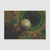 TikToks 4-dimensionale Steampunk-Time-Rezeption Seidenpapier (Vorderseite)