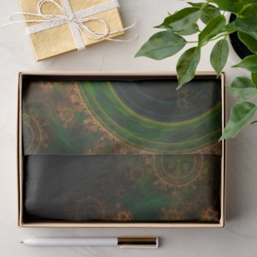 TikToks 4-dimensionale Steampunk-Time-Rezeption Seidenpapier (Geschenk)