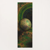 TikToks 4-dimensionale Steampunkzeit-Wiedergabe Yogamatte (Rückseite)