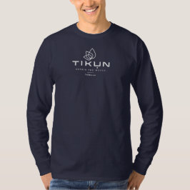 Tikun Logo-lange Hülse T T-Shirt