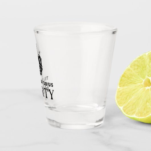 Til Death Do Uns Party Bachelorette Shot Glass Schnapsglas (Rechts)