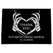 Til Death Do Uns Party Brautparty Vielen Dank Große Geschenktüte (Vorderseite)