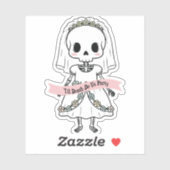 Til Death Do Uns Party Halloween Aufkleber (Blatt)