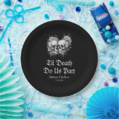 Til Death Do Uns Party Halloween Brautparty Pappteller (Party)