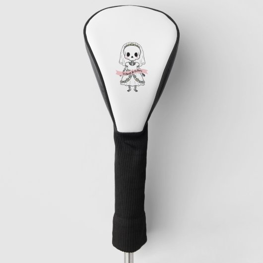 Til Death Do Uns Party Halloween Golf Headcover (Vorderseite)