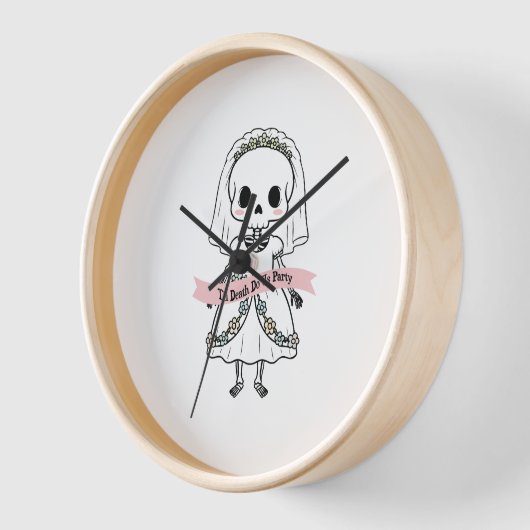 Til Death Do Uns Party Halloween Uhr (Winkel)