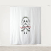 Til Death Do Uns Party Halloween Wandteppich (Vorderseite)