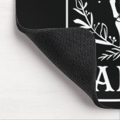 Til Death Do Uns Party Retro Halloween Bachelorett Mousepad (Ecke)