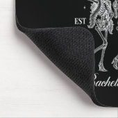 Til Death Do Uns Party Retro Halloween Bachelorett Mousepad (Ecke)