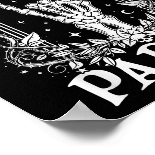 Til Death Do Uns Party Retro Halloween Bachelorett Poster (Ecke)