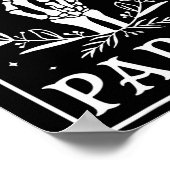 Til Death Do Uns Party Retro Halloween Bachelorett Poster (Ecke)