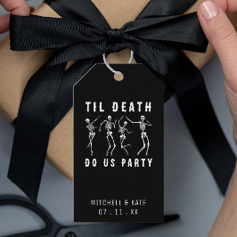 Til Death Do Uns Party Skeletton Junggeselinnen-Ab Geschenkanhänger