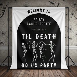 Til Death Do Uns Party Skeletton Junggeselinnen-Ab Wandteppich