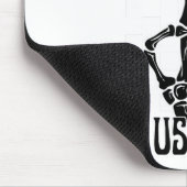 Til Death Do Uns Party Team Bride Gothic Bachelore Mousepad (Ecke)