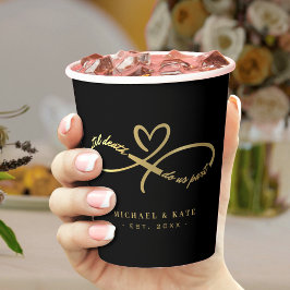 Til Death Do Uns Teil Black & Gold Unendlichkeit S Pappbecher