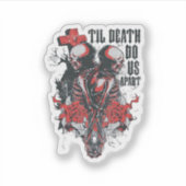 Til Death Do us Apart Aufkleber (Vorderseite)