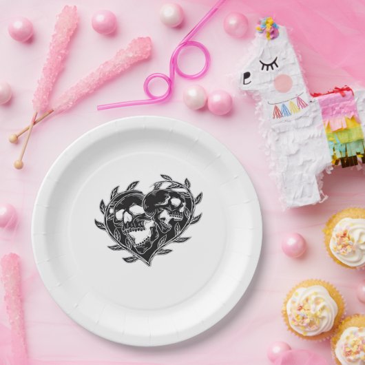 Til Death Do us Classic Pappteller (Party)