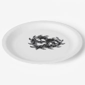 Til Death Do us Classic Pappteller (Schrägansicht)